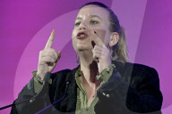 Municipal Elections - Mathilde Panot At LFI Meeting - Strasbourg