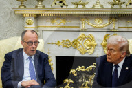 Trump hosts German Chancellor Merz in Oval Office