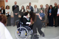 King Felipe VI Visits City Hall In Dos Hermanas - Spain