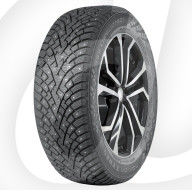 Pneu d'hiver pour voiture, doté de clous pour une meilleure adhérence sur la neige et la glace