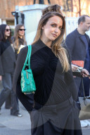 Sorties du défile Stella McCartney Collection Femme Prêt-à-Porter Automne/Hiver 2026-2027 lors de la Fashion Week de Paris (PFW) au Grand Manège Jean Caucanas