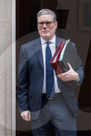 Keir Starmer Departs Downing Street For PMQs