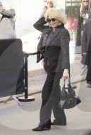 Arrivées au défilé Balmain Collection Femme Prêt-à-Porter Automne/Hiver 2026-2027 lors de la Fashion Week de Paris (PFW)