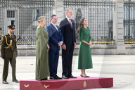 Spanish Royal Couple Receives the Grand Dukes of Luxembourg - Madrid