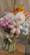 Biodegradable balloon bouquets