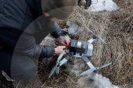 Khartiia Brigade Fighters Test Bumblebee Drone Control System - Ukraine