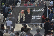 Shia Muslims in Kashmir mourn Iran leader Ali Khamenei