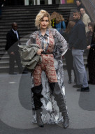 Arrivées au défilé Vivienne Westwood Collection Femme Prêt-à-Porter Automne/Hiver 2026-2027 lors de la Fashion Week de Paris (PFW) au Grand Plateau