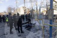 Russian Ballistic Missile Hits Apartment Block - Kharkiv