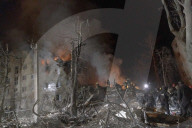 Russian Ballistic Missile Hits Apartment Block - Kharkiv