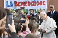 Pope Leo XIV Visits The Parish Of Sta Maria Della Presentazione - Rome