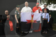 Pope Leo XIV Visits The Parish Of Sta Maria Della Presentazione - Rome