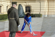 Meeting of Ukrainian President and Dutch PM in Kyiv - Ukraine