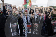 Demonstration for Women's Day In Roma - Ital