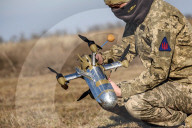 Soldiers From Khanter Interceptor Drone Group - Ukraine