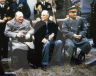 yalta conference, 1945, winston churchill, franklin d. roosevelt, joseph stalin, castle liwadija, british prime minist