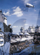 operation overlord, 1944, landing craft infantry, barrage balloons, engineer special brigade, weymouth, great britain,