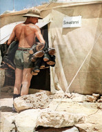 german, africa corps, s soldier, shoe, repair, tent, rommel, world war ii, northern africa, 1942, desert
