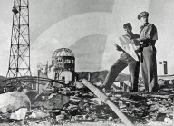 hiroshima after atomic bomb strike in 1945