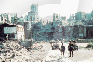 10852917, frankreich, normandie, saint lo, juli 1944, zweiter weltkrieg, krieg, militar, armee, geschichte, historisch, stadt ze