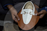 Pakistan Islamabad Eid Shoe Makers