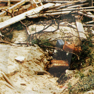 hitler, dead, berlin, 1945, gasoline, containers, burn, adolf hitler, eva braun, suicide, chancellery, germany, 1945, world war ii,