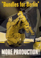 world war ii, second world war, world war, war, poster, propagana, propaganda poster, usa, american, soldier, bomb, airplane, production, berlin, europe, 1942