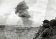 ww ii, historical, war, world war, second world war, operation overlord, overlord, invasion, shell, explode, d-day, utah beach, june, 1944, us, american, soldiers, military, battle, normandy, france, europe, allies, allied forces,