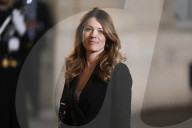 Arrivées au dîner au palais de l'Elysée à l'occasion du sommet international sur l'énergie nucléaire à Paris