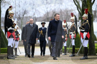 Macron at Ceremony Honoring Victims of Terrorism - Paris