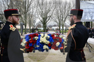 Macron at Ceremony Honoring Victims of Terrorism - Paris