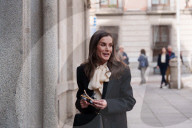 Queen Letizia at Funeral Chapel for Raúl del Pozo - Madrid