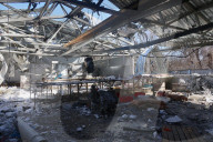 Russian Army Strikes Meat Factory - Kharkiv