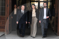 Queen Letizia at Funeral Chapel for Raúl del Pozo - Madrid