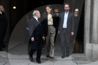 Queen Letizia at Funeral Chapel for Raúl del Pozo - Madrid