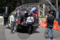 Taxi Drivers Protest Against Taxi App Service At Airport - Mexico