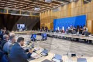 Meeting with representatives fuel distributors at the Ministry of Economy - Paris AJ