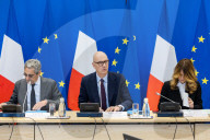 Meeting with representatives fuel distributors at the Ministry of Economy - Paris AJ