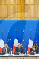 Meeting with representatives fuel distributors at the Ministry of Economy - Paris AJ