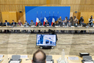 Meeting with representatives fuel distributors at the Ministry of Economy - Paris AJ