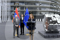 Inauguration of A Monument Dedicated to The Armenian Alphabet - Strasbourg