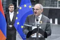 Inauguration of A Monument Dedicated to The Armenian Alphabet - Strasbourg
