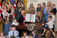 Trump hosts Women's History Month event