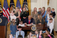 Trump hosts Women's History Month event