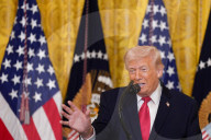 Trump hosts Women's History Month event