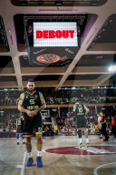 Mike James At Monaco v Olympiakos Basketball Match - Monaco