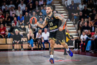 Mike James At Monaco v Olympiakos Basketball Match - Monaco