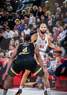 Euroleague Basketball - Monaco v Olympiakos - Evan Fournier