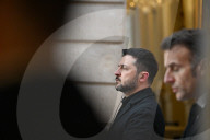 Macron Hosts Zelensky - Paris