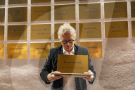 Franck Dubosc reçoit le Prix Jacques Deray à l'Institut Lumière à Lyon pour son film "Un ours dans le Jura"